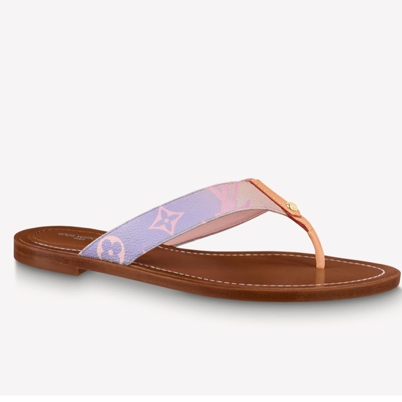 Louis Vuitton Sunny Flat thong Sandals size 36.5 - Picture 2 of 5